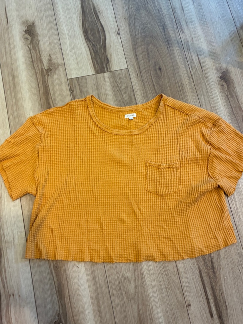 Pilcro crop tee